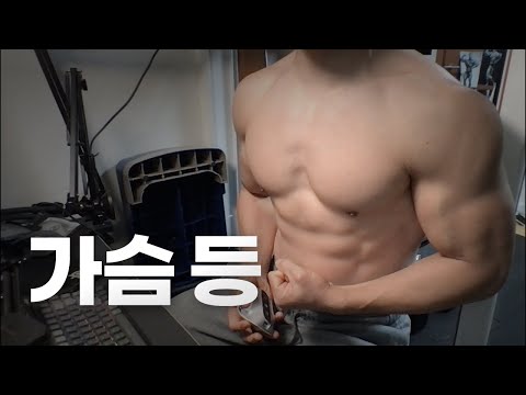 40대 직장인 / 헬스, 홈트, Home Gym / 가슴, 등 24/12/8
