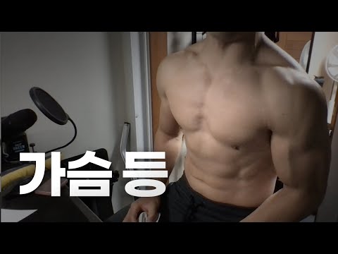 홈트 ASMR 가슴, 등 2시간 ~ 같이 운동해요! / 11/04 / Chest, Back day