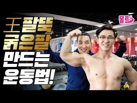 [EP.9]헬스초보 팔 운동 방법 / 왕팔뚝, 굵은팔 만드는 운동 / 헬린이 여러분! 헬스장가서 뭐해야할지 모르겠다면? 이것만 보고 따라해~  / 헬스기구 사용법