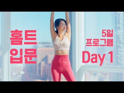 초보 홈트 입문 5일 프로그램 - Day 1