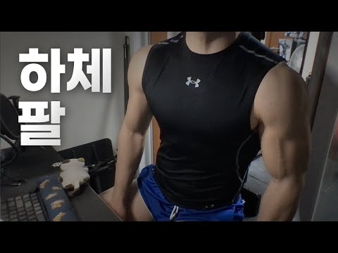 홈트 3년차 헬린이 / 쇠질 ASMR 운동 라이브 / 하체, 팔 3/16