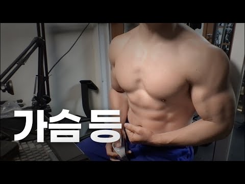 40대 직장인 / 헬스, 홈트, Home Gym / 가슴, 등 25/4/16