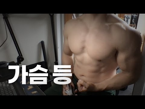 홈트 5년차 헬린이 / 쇠질 ASMR 운동 방송 / 가슴, 등 24/5/11