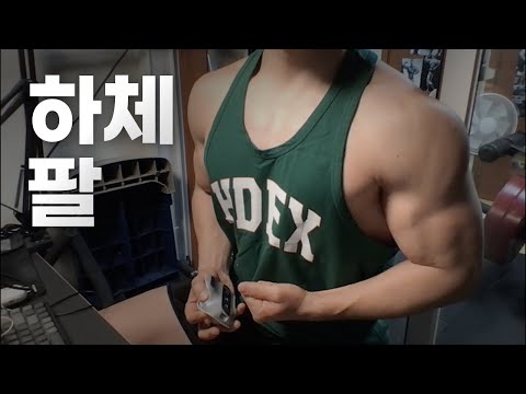 40대 직장인 / 헬스, 홈트 Home Gym / 하체, 팔 25/2/25