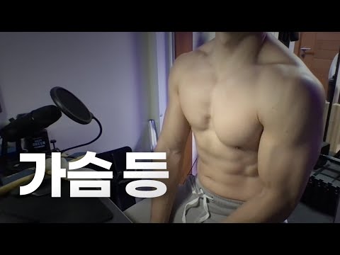 홈트 ASMR 가슴, 등 2시간 ~ 같이 운동해요! / 11/11 / Chest, Back day