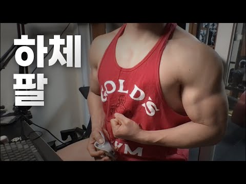 40대 직장인 / 헬스, 홈트 Home Gym / 하체, 팔 25/4/2