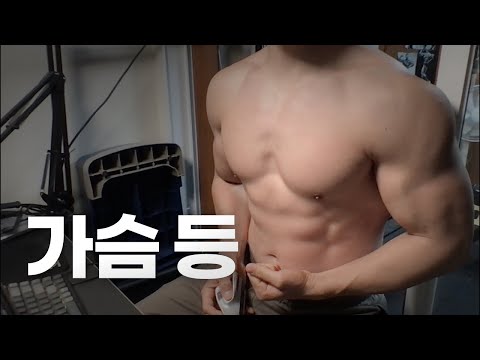 40대 직장인 / 헬스, 홈트, Home Gym / 가슴, 등 25/2/17