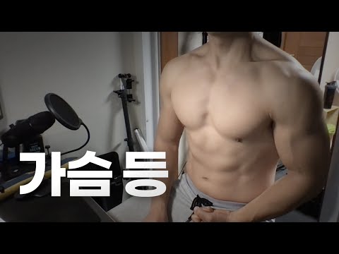 홈트 ASMR | 가슴, 등 2시간 ~ 같이 운동해요! | 11/18 | Chest, Back day