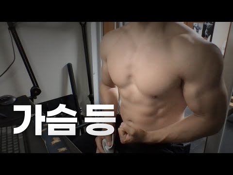 홈트 5년차 헬린이 / 쇠질 ASMR 운동 방송 / 가슴, 등 24/5/6
