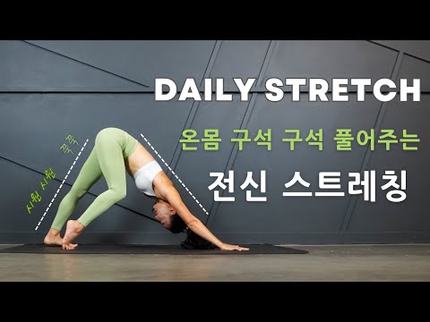 매일 14분 온 몸 풀어주는 전신 스트레칭/ 웜업 + 쿨다운 / 14 Min Full Body Stretch / Pre + Post workout
