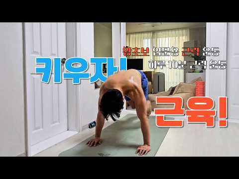 근력 운동 처음이면 이 운동 루틴 하나로 끝! 왕 초보 10분 전신 근력 인터벌! #인터벌트레이닝 #전신근력운동 #홈트레이 20대 30대 40대 50대 60대 초급