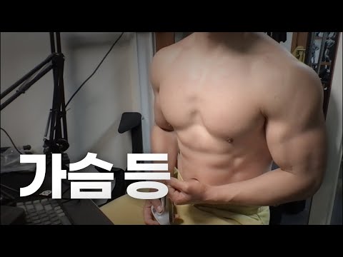 40대 직장인 / 헬스, 홈트, Home Gym / 가슴, 등 25/4/13