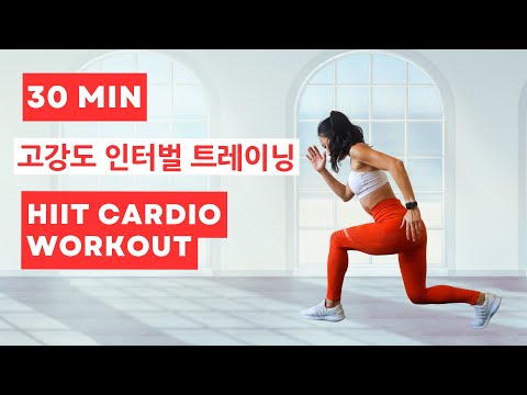 [Resolution Day 2] 30 Min HIIT Cardio - AB Workout // 레졸루션 데이 2 // 30 분 유산소 복근 운동