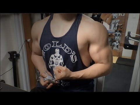 40대 직장인 / 헬스, 홈트 Home Gym / 팔 26/5/11