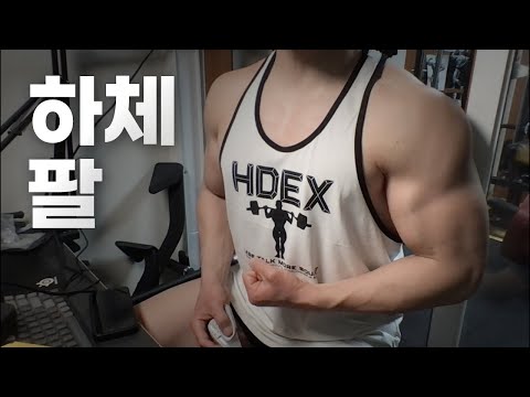 40대 직장인 / 헬스, 홈트 Home Gym / 하체, 팔 25/4/12