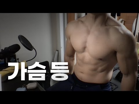 홈트 ASMR 가슴, 등 2시간 ~ 같이 운동해요! / 11/02 / Chest, Back day