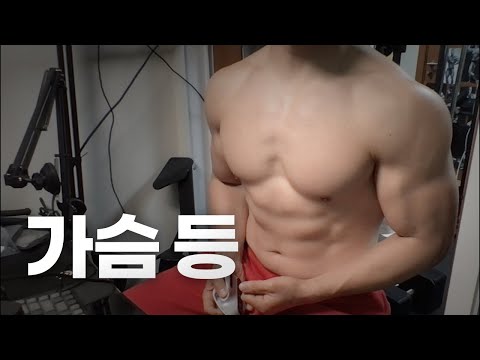 40대 직장인 / 헬스, 홈트, Home Gym / 가슴, 등 25/4/19